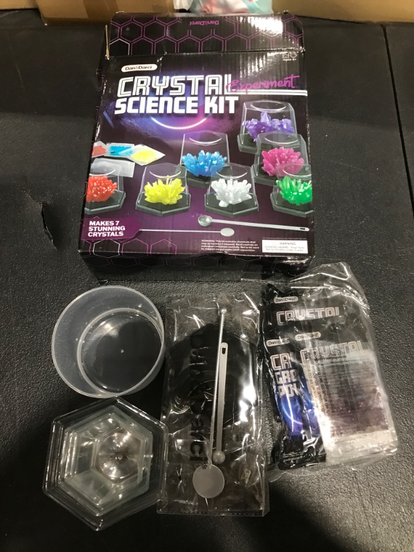 Photo 2 of Crystal Growing Kit for Kids - Science Experiments Gifts for Boys & Girls Ages 8-14 Year Old - Discovery STEM Toys for Kids & Teen Age Boy/Girl Arts & Crafts Kits - Cool Educational Ideas