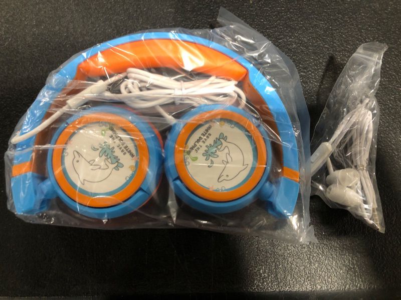 Photo 1 of Kids Headphones with Mic and Free HiFi Headphones?2022 New? Foldable Stereo 3.5mm On-Ear Headset for Children/Teens/Boys/Girls/iPhone/Smartphones/School/Kindle/Plane/Tablet
