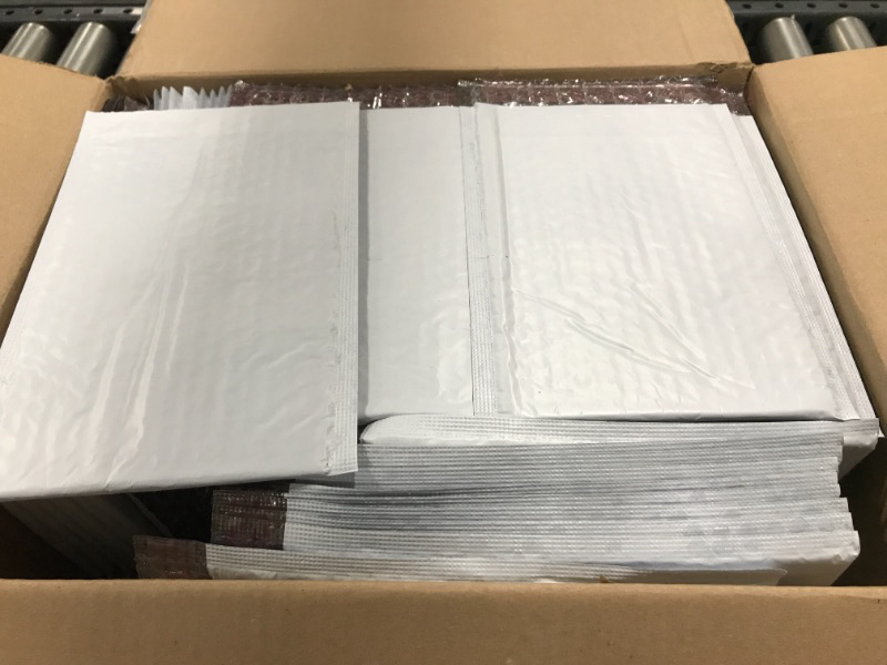 Photo 2 of Reli. Bubble Mailers 8.5x12 in.| 60 Pack - Bulk | Made in USA |White, Bubble Envelope Mailers / Padded Mailing Envelopes | Self-Sealing, Poly Bubble Mailers | Padded Poly Mailers for Shipping Packages