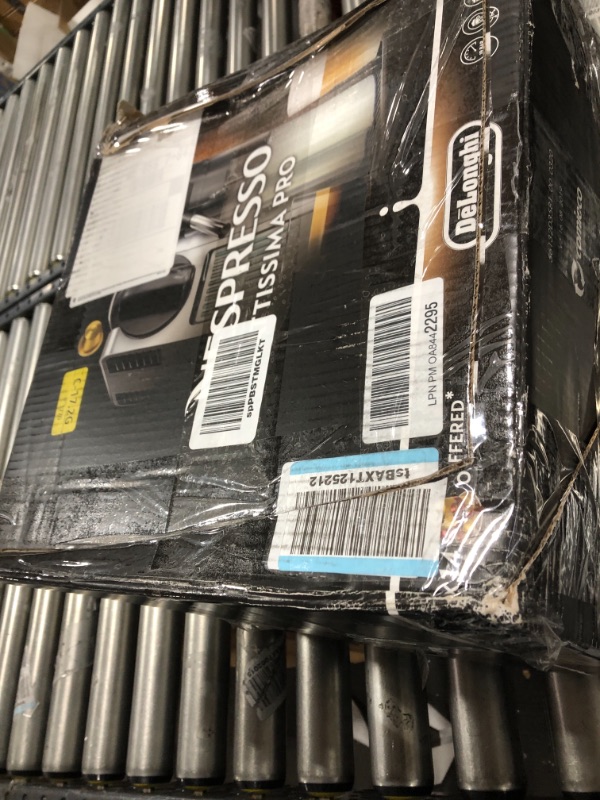 Photo 1 of Nespresso Lattissima Pro Espresso Machine by De'Longhi with Milk Frother, Silver