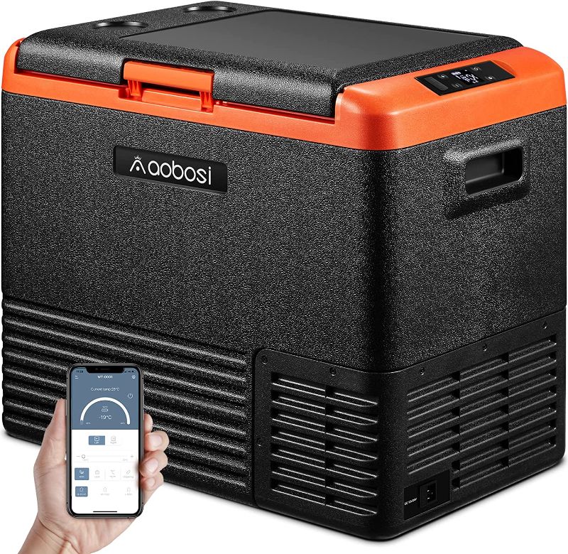 Photo 1 of AAOBOSI ?Upgraded? 12 Volt Car Refrigerator 42 Quart (40L) RV Portable Refrigerator Freezer WIFI APP Control Car Fridge -4?-68? Electric Compressor Cooler 12/24V DC & 100-240V AC
