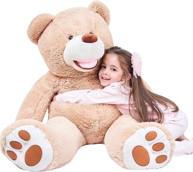 Photo 1 of IKASA Giant Teddy Bear Plush Toy Stuffed Animals 