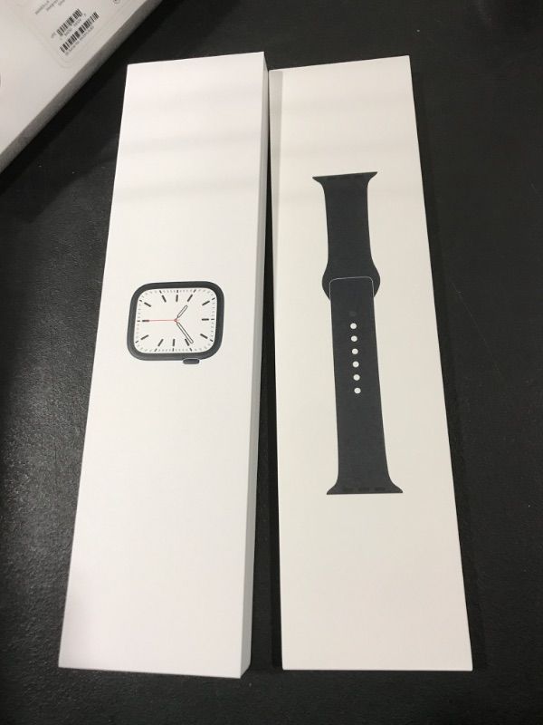 Photo 4 of APPLE WATCH SERIES 7 GPS 45MM MIDNIGHT ALUMINUM CASE WITH MIDNIGHT SPORT BAND - REGULAR----( WATCH IS LOCKED)
