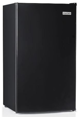 Photo 1 of Igloo 3.2-cu ft Freestanding Mini Fridge Freezer Compartment (Black) ENERGY STAR
