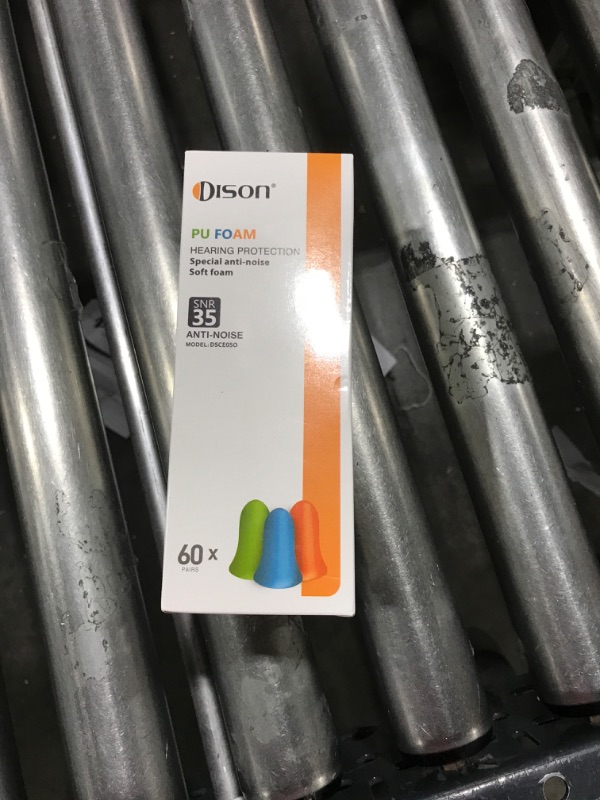 Photo 3 of 60Pair Ultra Soft Foam Earplugs, 35dB Ear Plugs for Sleeping Noise Cancelling, Earplugs Sound Blocking Sleeping, Foam Ear Plugs for Shooting, Travel, Industry - DISON
