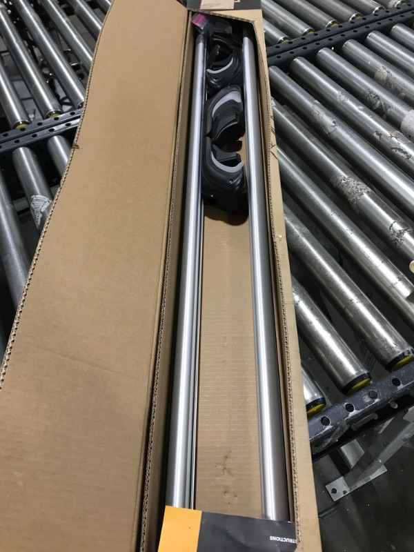 Photo 2 of KYX 56" T-Track Universal Roof Rack Crossbars with Locks, Fit Raised Side Rail with Gap, 200 lbs Load Capacity, Adjustable Aluminum Cross Bar Ski Snowboard Rooftop Cargo Carrier Bag Bike Luggage Kayak
