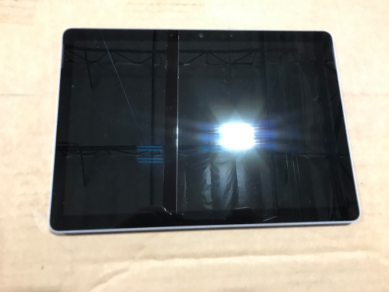 Photo 2 of Microsoft Surface Go 3 - 10.5" Touchscreen - Intel® Pentium® Gold - 8GB Memory - 128GB SSD - Device Only - Platinum (Latest Model) Platinum 8GB Memory - 128GB SSD Intel® Pentium® Gold