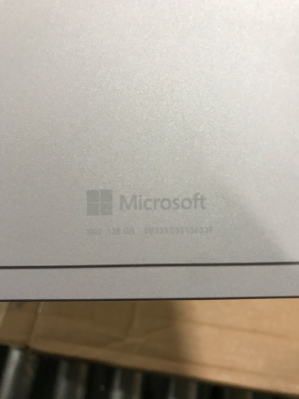 Photo 4 of Microsoft Surface Go 3 - 10.5" Touchscreen - Intel® Pentium® Gold - 8GB Memory - 128GB SSD - Device Only - Platinum (Latest Model) Platinum 8GB Memory - 128GB SSD Intel® Pentium® Gold