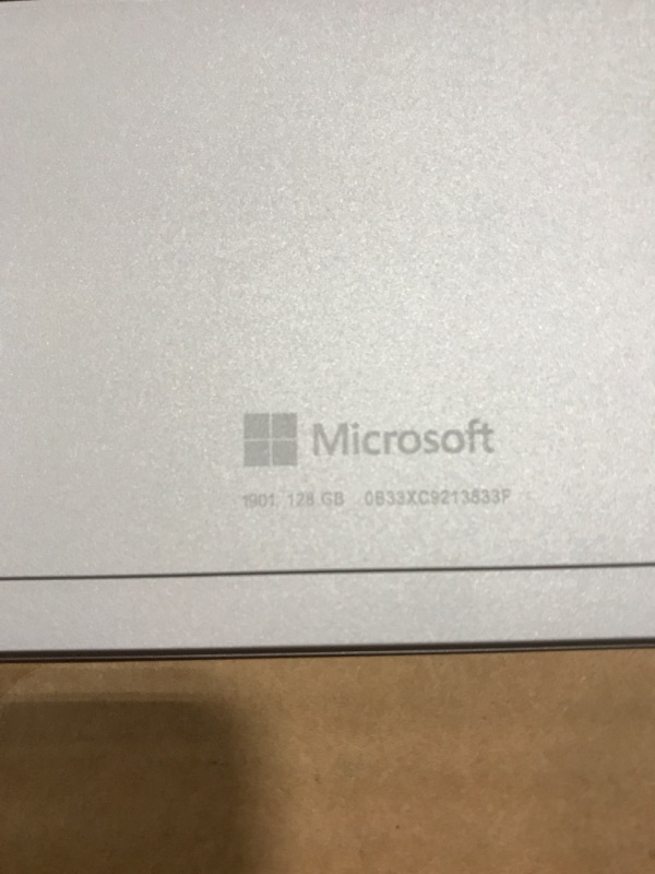 Photo 5 of Microsoft Surface Go 3 - 10.5" Touchscreen - Intel® Pentium® Gold - 8GB Memory - 128GB SSD - Device Only - Platinum (Latest Model) Platinum 8GB Memory - 128GB SSD Intel® Pentium® Gold