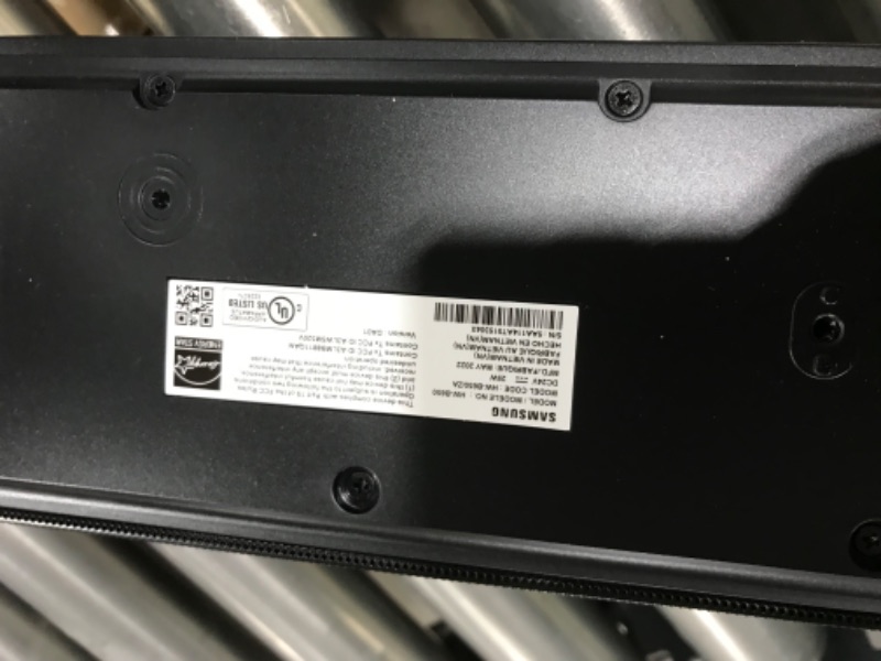 Photo 1 of SAMSUNG HW-B650 3.1ch Soundbar w/Dolby 5.1 DTS Virtual:X, Bass Boosted, Built-in Center Speaker, Bluetooth Multi Connection, Voice Enhance & Night Mode, Subwoofer Included, 2022