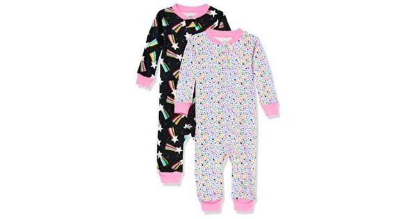 Photo 1 of [18mo] Essentials Baby Girls' Snug-Fit Cotton Footless Sleeper Pajamas

