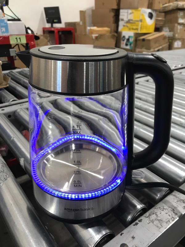 Photo 1 of 1.7L Electric Kettle, Variable Temperature Tea Kettle, 1500W Fast Boil Glass Water Kettle w/1Hrs Keep Warm Function, Boil-Dry Protection
