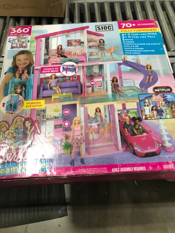 Photo 2 of Barbie Dreamhouse Dollhouse with Wheelchair Accessible Elevator