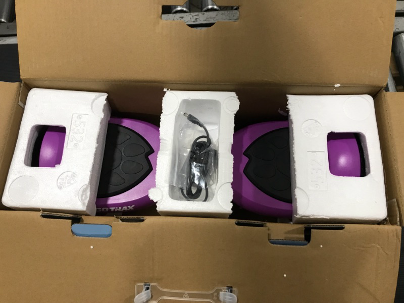 Photo 3 of GoTrax LIL CUB HOVERBOARD FOR KIDS 6.5"- Purple
