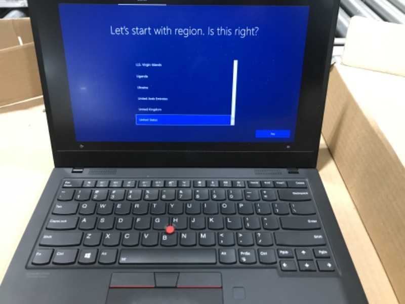 Photo 2 of Lenovo ThinkPad X1 CARBON 14" Touchscreen Notebook Computer, Intel Core i7-8565U 1.8GHz, 16GB RAM, 512GB SSD, Windows 10 Home (Renewed) Single