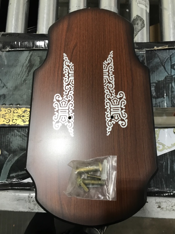 Photo 5 of 47" King Solomon Sword with Display Plaque. for Wall Decoration, Collection, Cosplay

