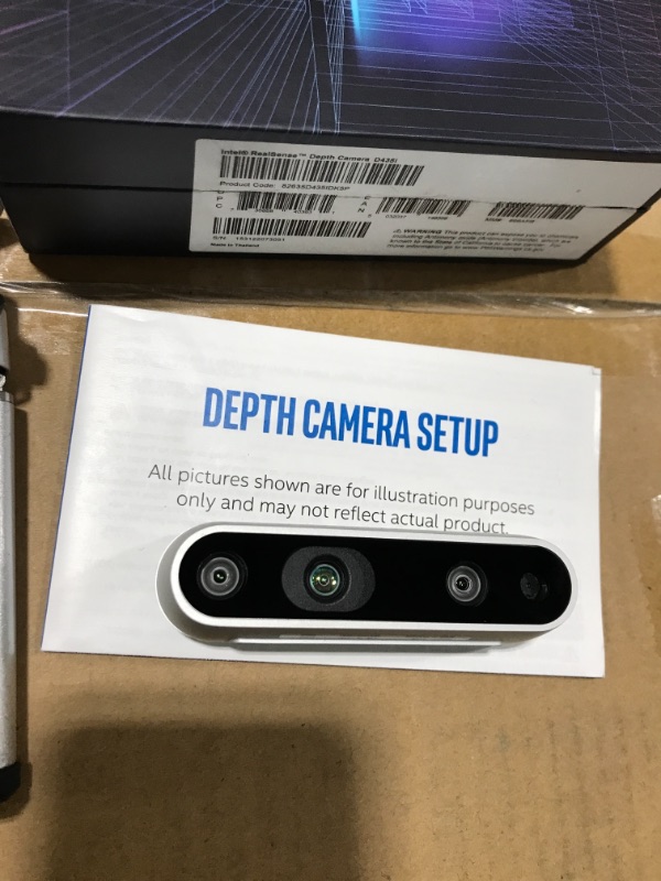 Photo 4 of Intel RealSense Depth Camera D435i, Silver (82635D435IDK5P)