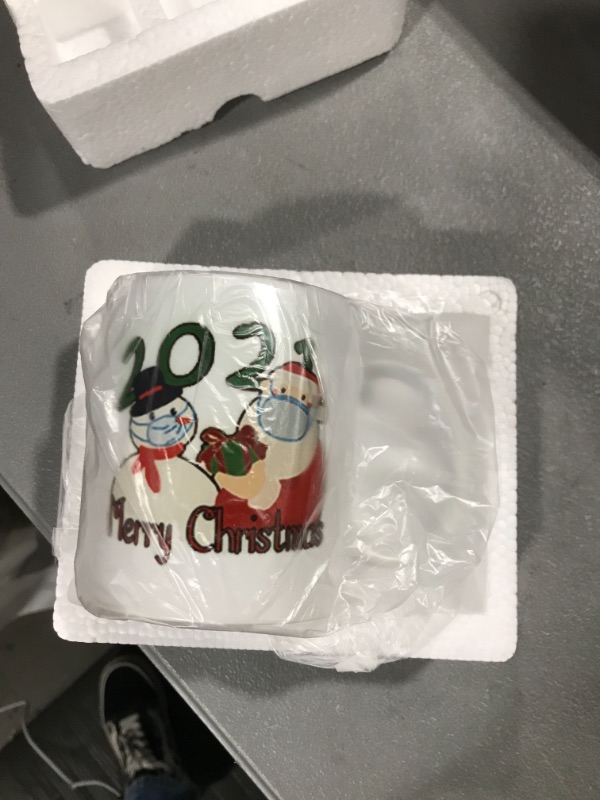 Photo 2 of 2021 Christmas Coffee Mug,Funny Christmas Holiday Coffee Cup, Coffee Mug-Mug in Decorative Christmas Gift Box,11 Oz (Style 1)
