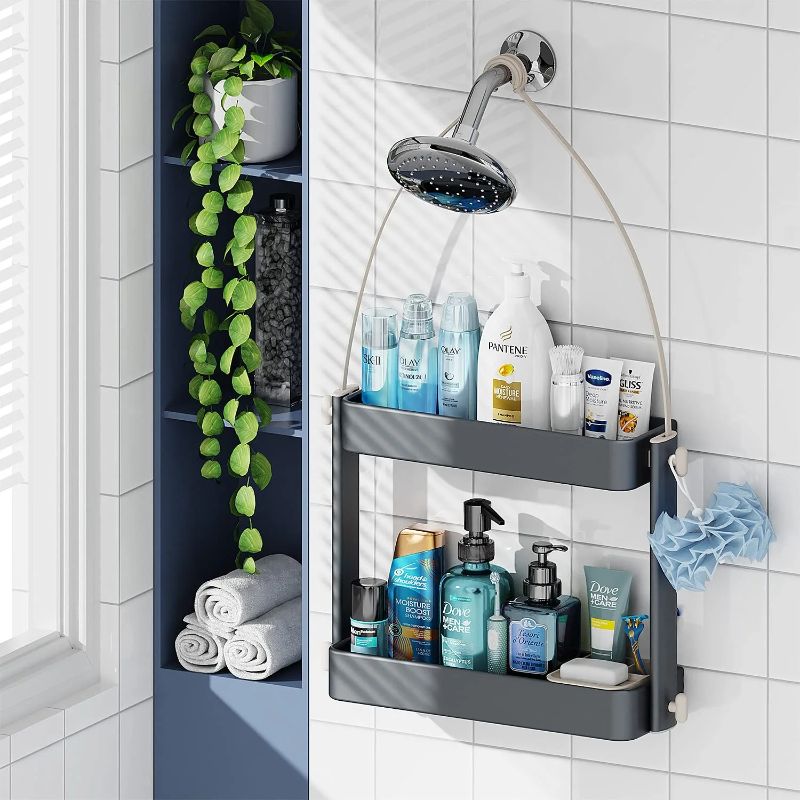 Photo 1 of ADOVEL SHOWER CADDY READ DOOR SHELF