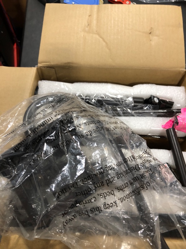 Photo 1 of hykolity Low-Voltage Outdoor Integrated LED Landscape Lighting, 3W 185LM Oil-Rubbed Bronze Pathway Light for Yard Lawn, Die-Cast Aluminum Construction, 4-Pack, ETL Listed, 15-Year Lifespan 3W Pathway Light