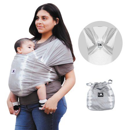 Photo 1 of Baby K’tan Print Baby Wrap Carrier Infant and Child Sling - Pre-Wrapped Holder for Babywearing - No Tying or Rings - Carry Newborn up to 35 Lbs Ti
SIZE M