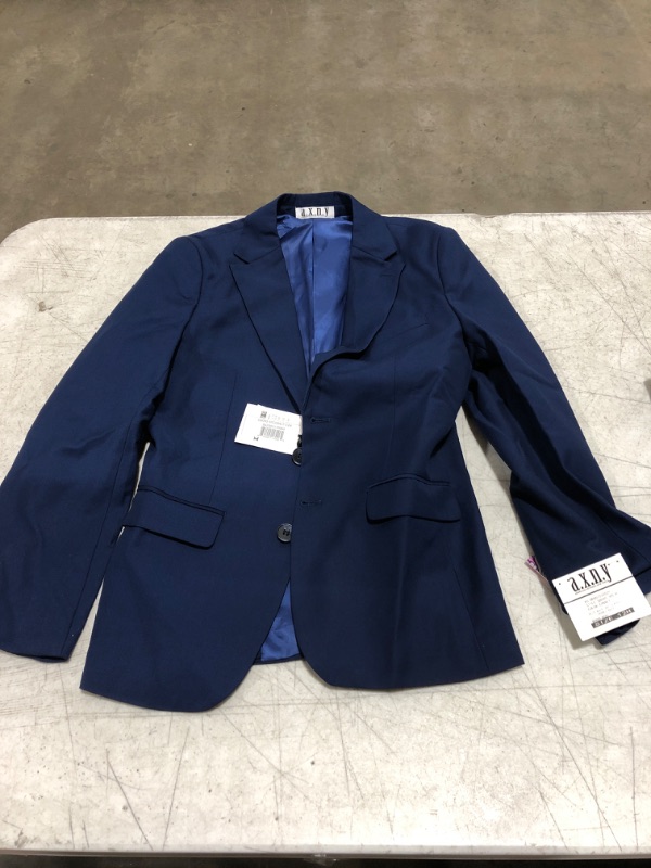 Photo 2 of American Exchange Boys Solid Vested Suit-Husky Sizes 12 Husky Cobalt Blue