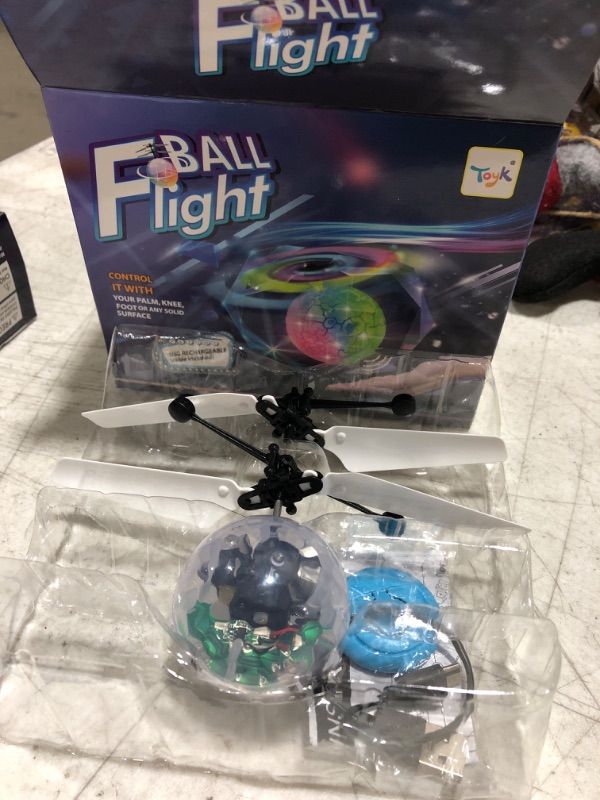 Photo 2 of Flight Ball- Control It With Your palm, Knee, Foot , Or Any Flat Surface- USB Rechargeable- (Cable included)