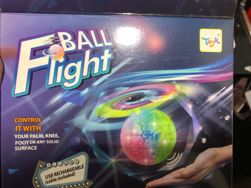 Photo 1 of Flight Ball- Control It With Your palm, Knee, Foot , Or Any Flat Surface- USB Rechargeable- (Cable included)