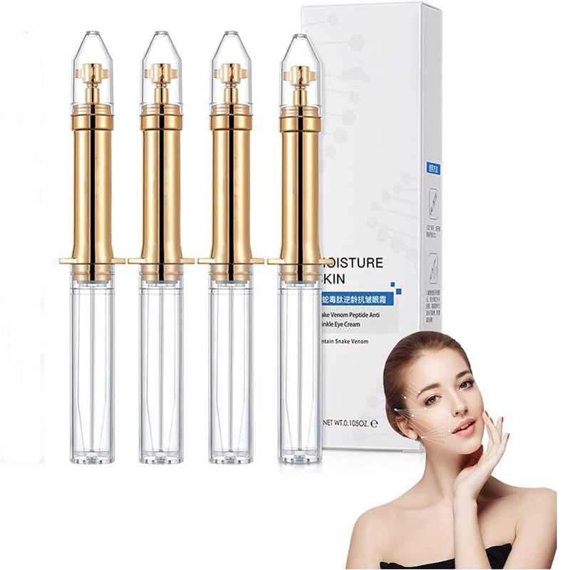 Photo 1 of 4PCS CHAFFEELIFE Snake Venom Peptide Anti-Wrinkle Eye Cream, Snake Venom Peptide Anti-Wrinkle Eye Cream, Lifts Firming Anti-Wrinkle Eye Serum Tightener for Remove Eye Bags/Dark Circles/Eye Wrinkles. 