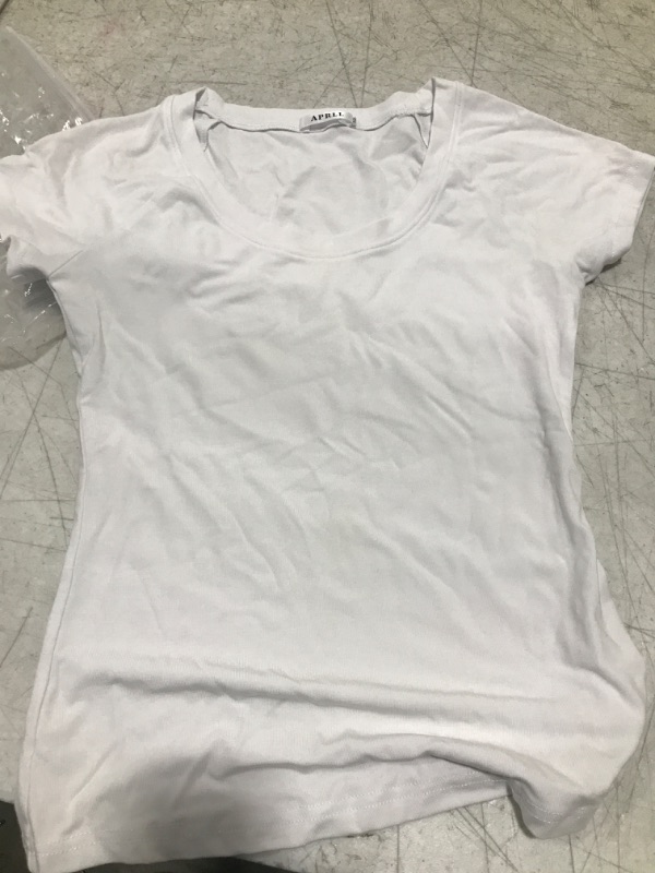 Photo 1 of April XS white t-shirt 