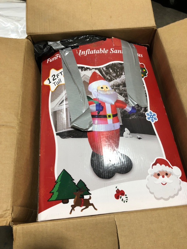 Photo 1 of 12ft inflatable santa claus 