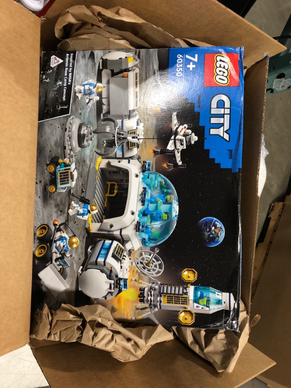 Photo 2 of City Space Lunar Research Base 60350 Building Toy Set for Kids, Boys, and Girls Ages 7+ (786 Pieces)
