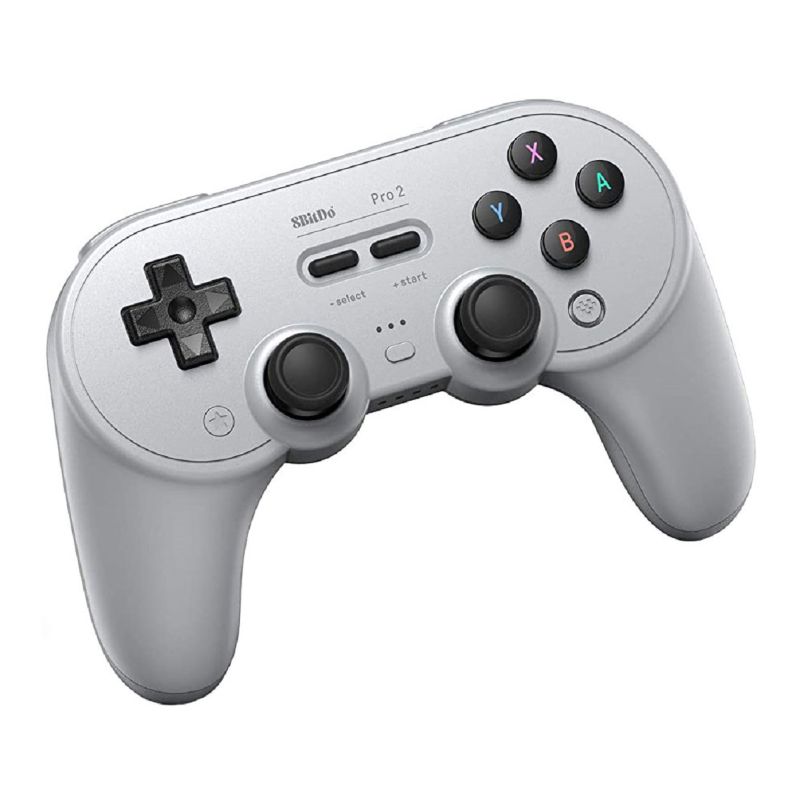 Photo 1 of 8BitDo Pro 2 Bluetooth Controller for Switch/Switch OLED Windows MacOS Android Steam & Raspberry Pi (Gray Edition)
