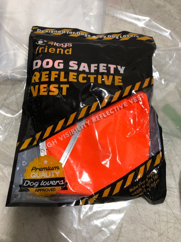 Photo 2 of 4 leg friends dog safety reflective vest
