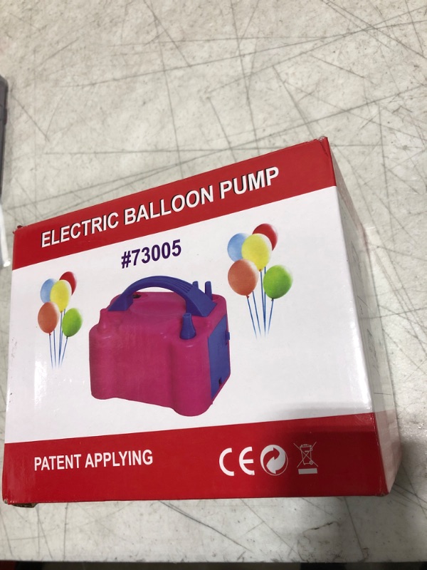 Photo 1 of Electric ballon pump 