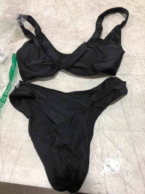 Photo 1 of 2 piece black XL swimsuit 