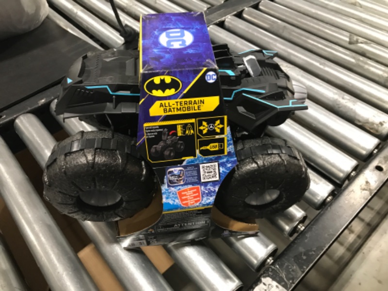 Photo 2 of DC Comics Batman, All-Terrain Batmobile Remote Control Vehicle, Water-Resistant Batman Toys for Boys Aged 4 and Up All Terrain Batmobile