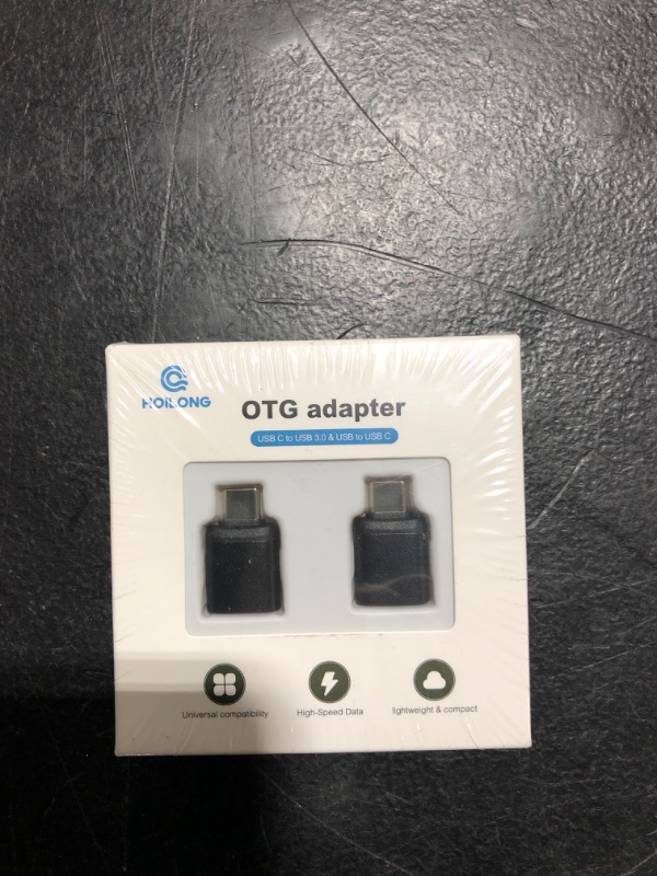 Photo 2 of HoiLong USB-A Female to USB-C Male Adapter Pack of 2, Thunderbolt 3 to USB Female Adapter OTG for MacBook Pro2019,MacBook Air 2020,iPad Pro 2020, More Type-C Devices