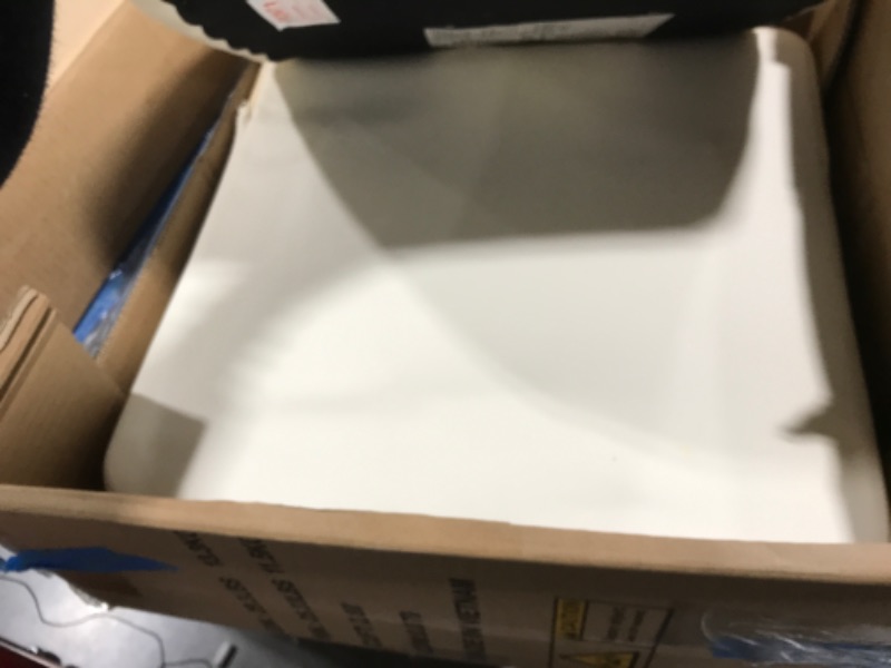 Photo 1 of Amazon Basics Classic Puresoft Padded Mid-Back Office Computer Desk Chair with Armrest - Cream (PARTS ONLY)
