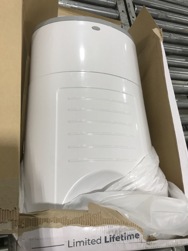 Photo 2 of Dekor Plus Hands Free Diaper Pail - White