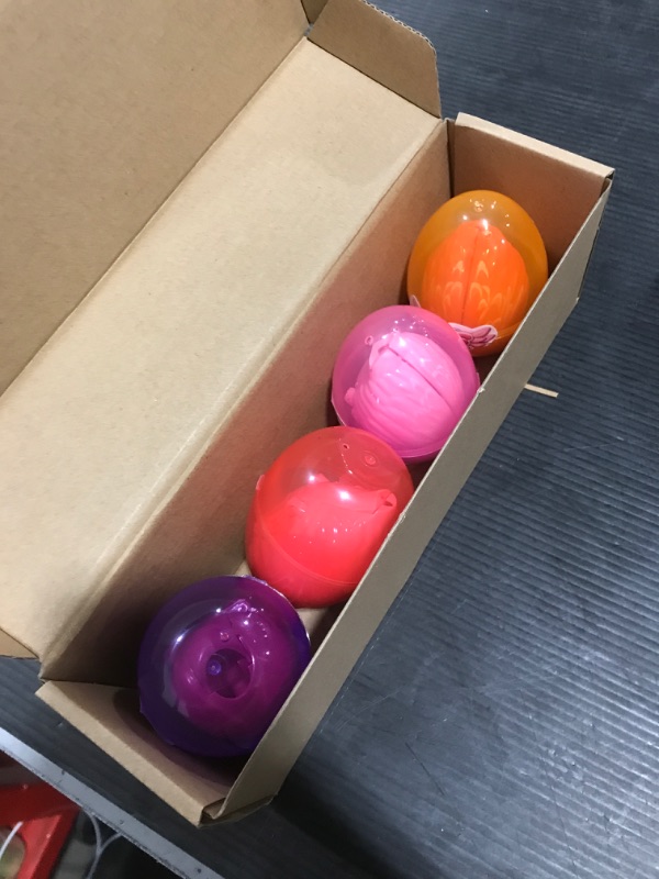 Photo 1 of Anditoy 4 Pack Jumbo Flamingo Deformation Prefilled Easter Eggs with Toys Inside for Kids Girls Boys Easter Gifts Easter Basket Stuffers Fillers
