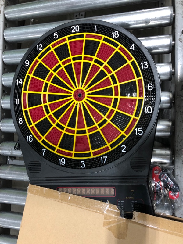 Photo 3 of Arachnid Cricket Pro 300 Soft-Tip Electronic Dartboard Game Features 36 Games with 175 Options
