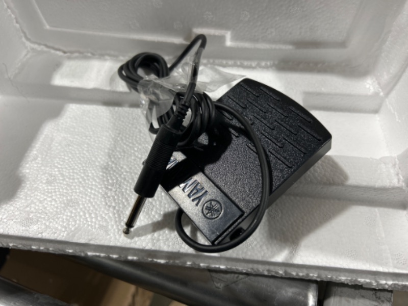 Photo 1 of Yamaha P71 88-Key Weighted Action Digital Piano with Sustain Pedal and Power Supply