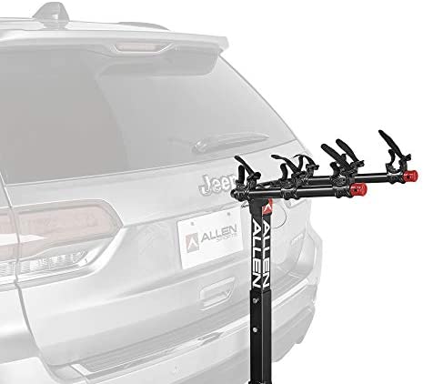 Photo 1 of Allen Sports Deluxe 4-Bike Hitch Mount Rack (2-Inch Receiver) , Black