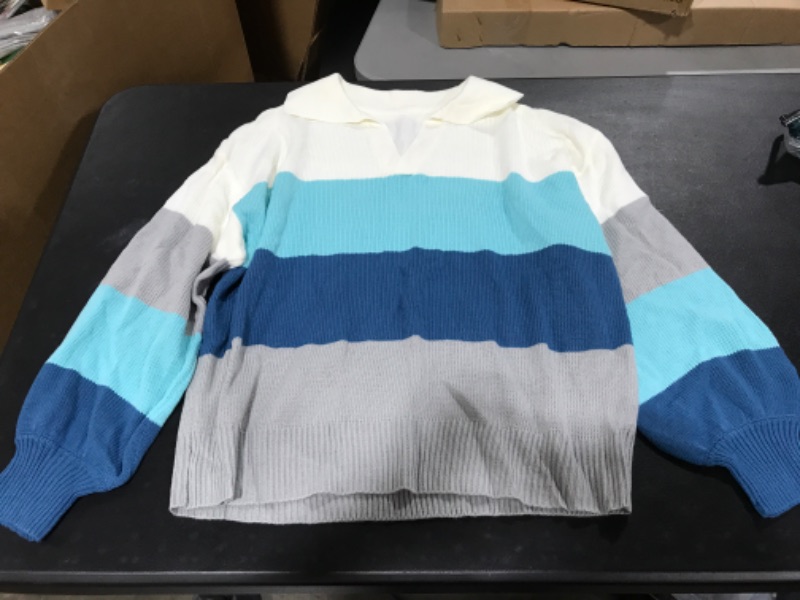 Photo 1 of Blooming Jelly Winter Blue Sweater/ Medium