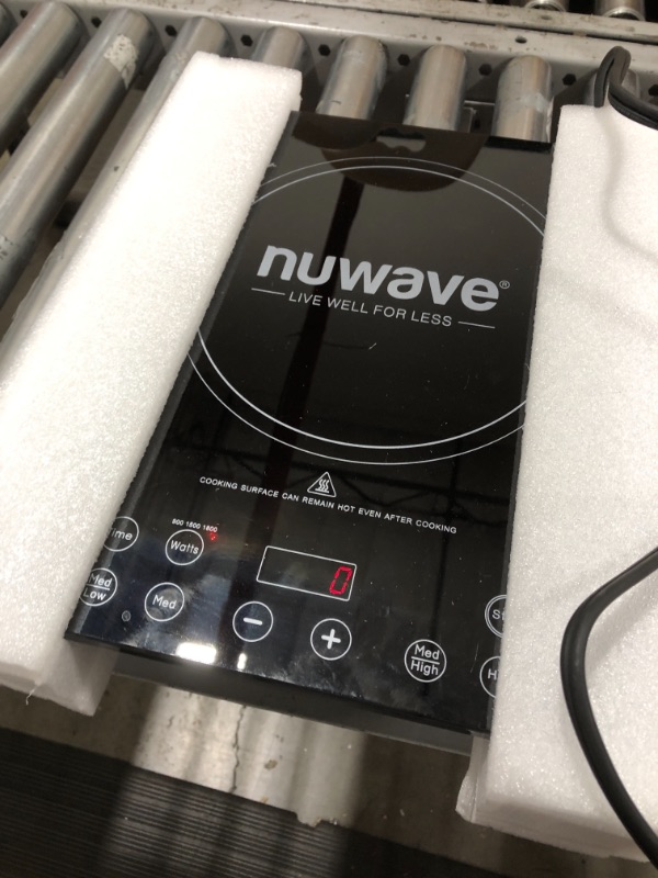 Photo 2 of Nuwave Pro Chef Induction Cooktop, NSF-Certified Commercial-Grade, Portable, Large 8” Heating Coil, Temp Settings from 100°F to 575°F, Perfect for Commercial & Professional Settings