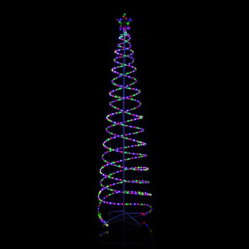 Photo 1 of  Spiral Christmas Tree, Medium, Multicolor