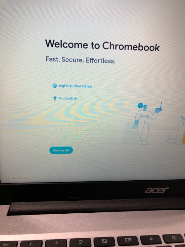 Photo 4 of REFURBISHED Acer Chromebook 315, Intel Celeron N4000, 15.6" HD Display, 4GB LPDDR4, 64GB eMMC, Google Chrome, CB315-3H
