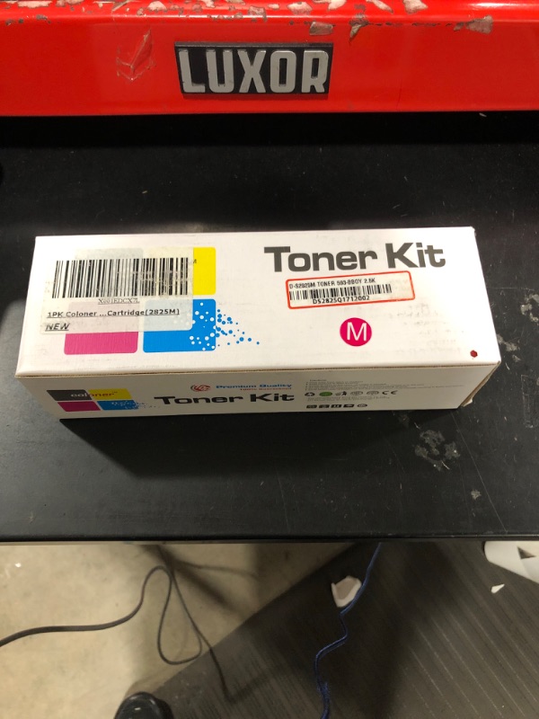 Photo 1 of Cloner Magenta 2,500 Pages (TM) Compatible for Dell Hicap H625 / H825 / S2825 Toner Cartridges (1 Magenta)
