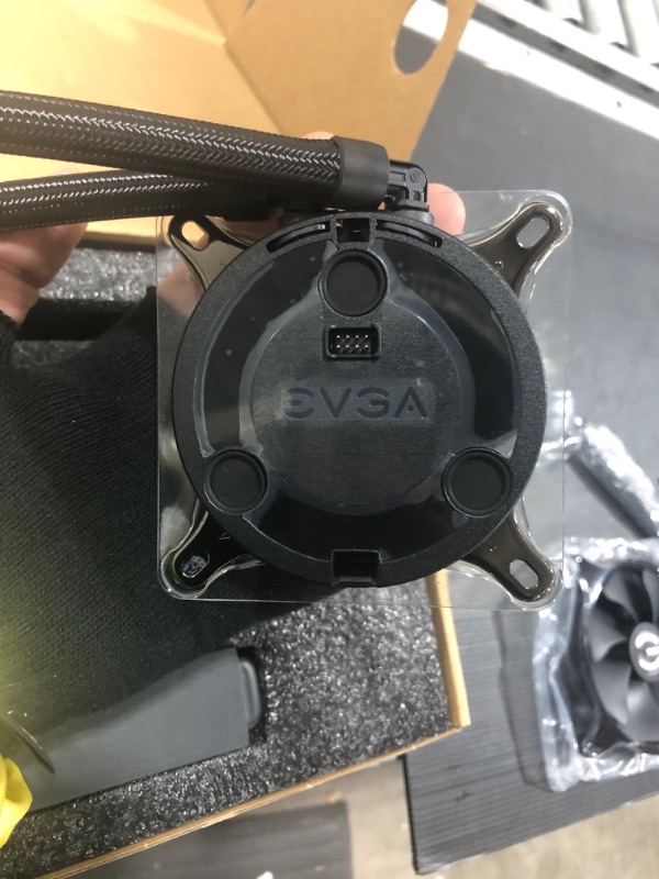 Photo 7 of EVGA CLCx 280mm All-in-One LCD CPU Liquid Cooler, 2X 140mm PWM ARGB Fans, Intel, AMD, 5 YR Warranty, 400-HY-CX28-V1 280mm CLCx